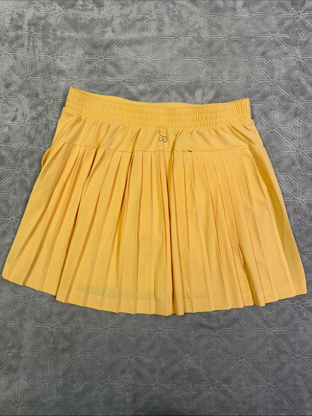 Calia Pleated-Trim Mini Skort with Elastic Waist - Picture 2 of 6
